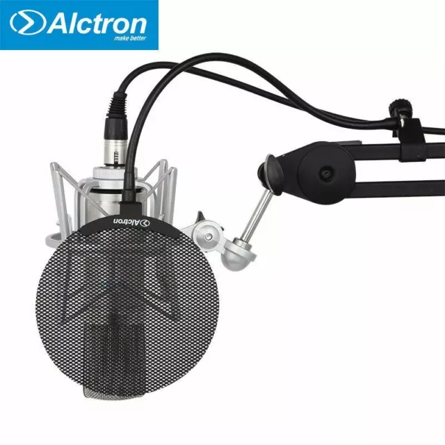 Studio Recording Microphone Pop Filter Desktop Mic Windscreen Mask Shield