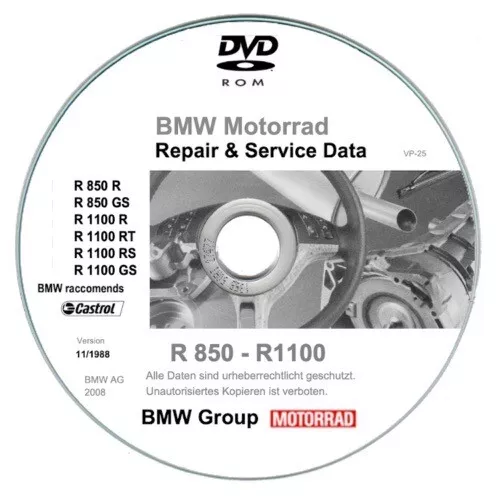 Bmw R850 C - R1200 C (1997-2004) manuale officina - repair manual FAST