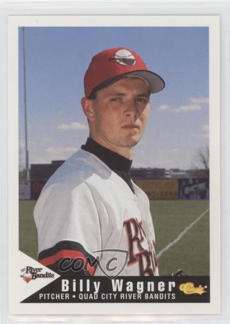 1994 Classic Quad City River Bandits Billy Wagner #1 Rookie RC