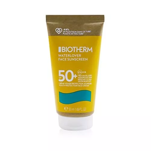 Crema facial antienvejecimiento Biotherm, Waterlover FPS50+ 50 ml