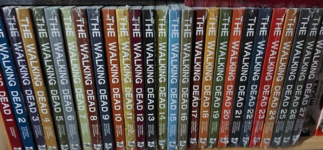 "The Walking Dead" Comic Band 1-27 Hardcover