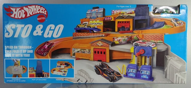 Hot wheels sto & go hot sale