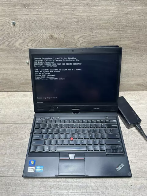 Lenovo ThinkPad X230 Tablet | Intel Core i5-3320M | 2.60 GHz 4GB RAM No HD