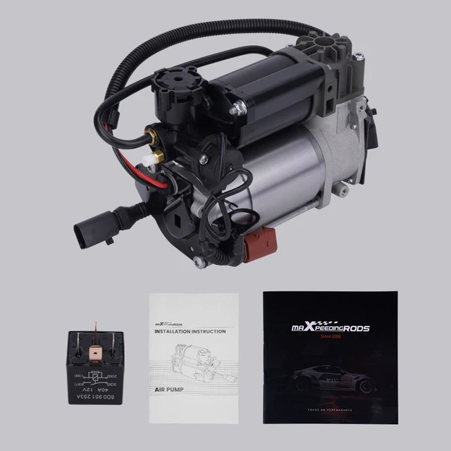 SUSPENSION PNEUMATIQUE COMPRESSEUR + Relay 6/8 cylinder pour Audi A8 D3