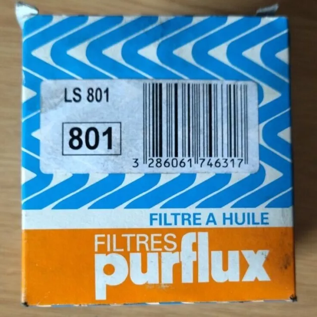 PURFLUX LS801 Filtre huile FORD FIESTA COURIER SIERRA  MONDEO ESCORT - MAZDA 121 3