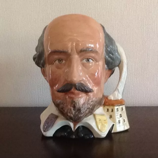 Lovely 'William Shakespeare' Large Character Jug D.6689
