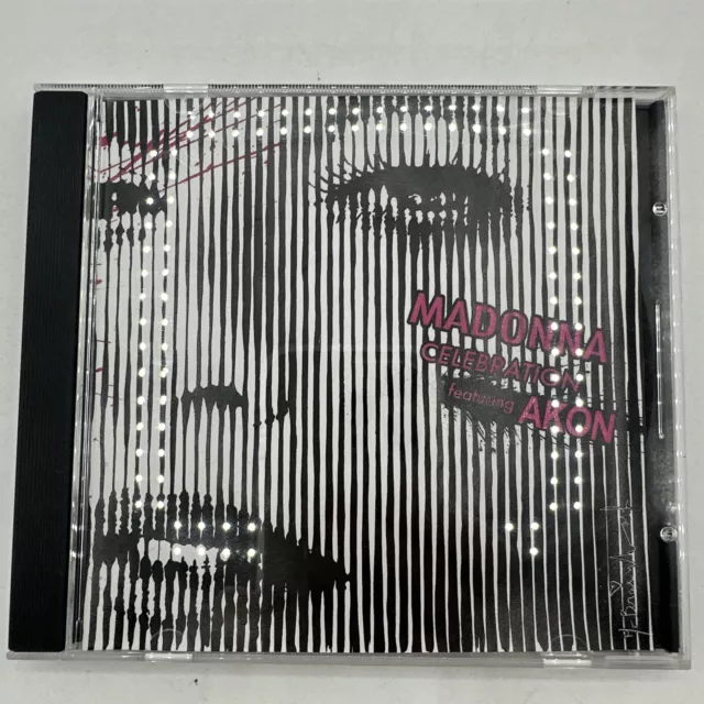 Madonna Celebration Akon Promo CD Single 2009
