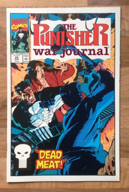 THE PUNISHER - WAR JOURNAL - Vol 1 - Issue 28 - MAR 1991 - MARVEL COMICS