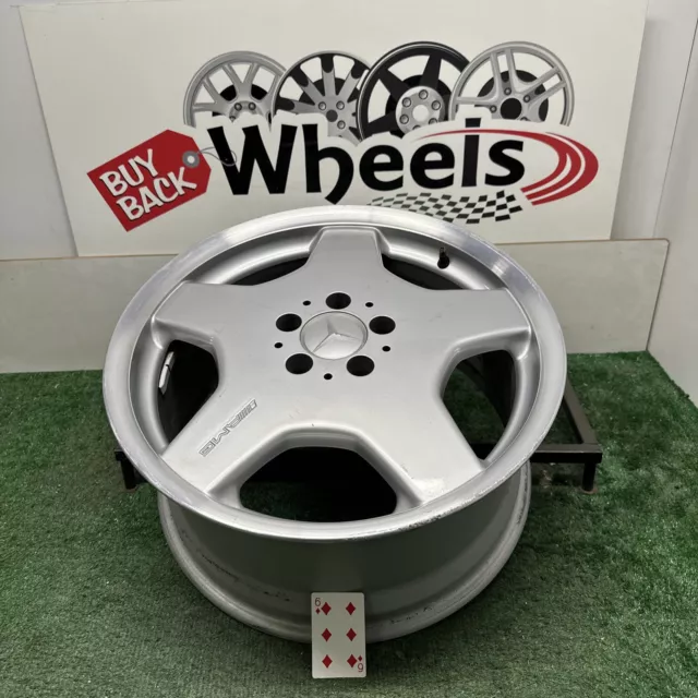 18” Mercedes W220 S500 S430 CL500 AMG Monoblock Front OEM Wheel Rim 18x8.5 65206