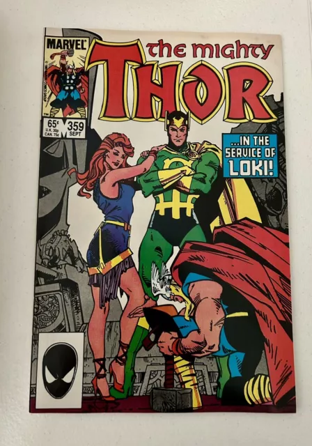 THOR #359 Marvel  (Sep 85) Walter Simonson LOKI Beta Ray Bill SEE PICS (A-2)