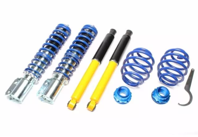 ASSETTO SPORTIVO COMPLETO GHIERA REGOLABILE COILOVER CORSA A e B 09/82-09/0