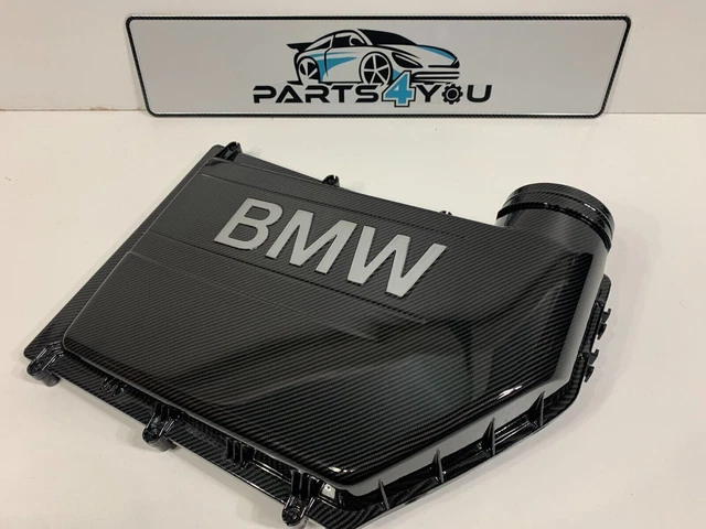 Cache Boîte Filtre à Air BMW F10 F11 F06 F12 F13 En Carbone Hydro Dip - Pièce Occasion, Origine Allemagne
