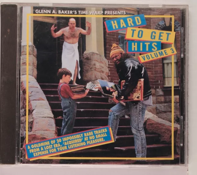 Hard To Get Hits Volume 3 (CD, 1994) Glenn A. Baker's Time Warp Presents