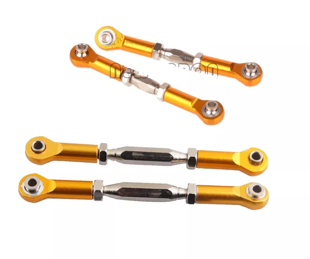 Aluminium Front & Rear Turnbuckle Camber Links For Traxxas Stampede Rustler