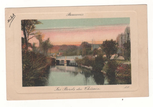 Cpa 60 - Beauvais: Les Bords Du Terrain (Oise) Written