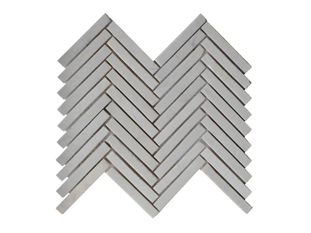 Mosaikfliesen - 1 Pack: 1 m² - Marmor - Cremefarben - MANDROS