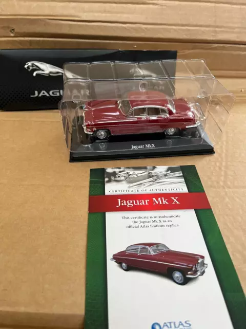 ATLAS EDITIONS SCALE MODEL JAGUAR Mk X