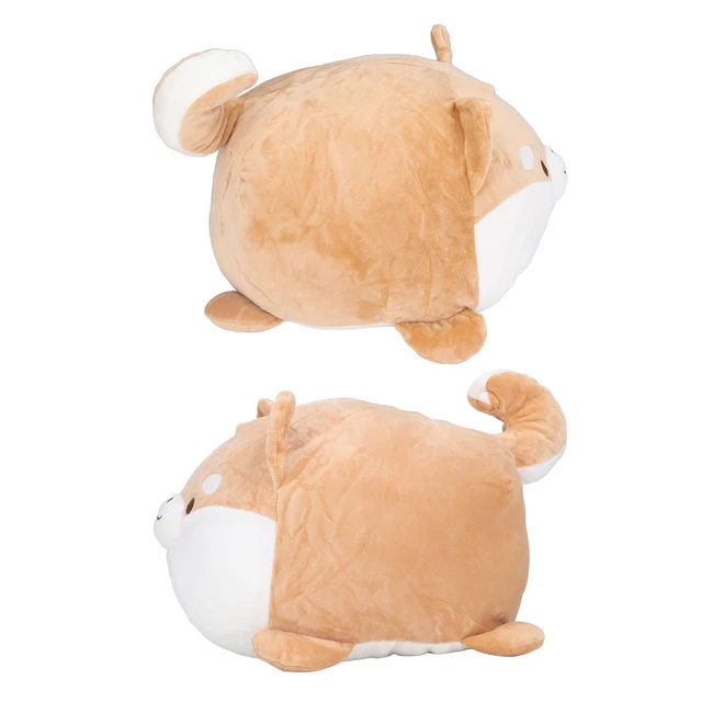 Peluche Shiba Inu OUKEYI - 40cm - Doudou Anime Kawaii - Oreiller Déco - Cadeau Enfant/Adulte