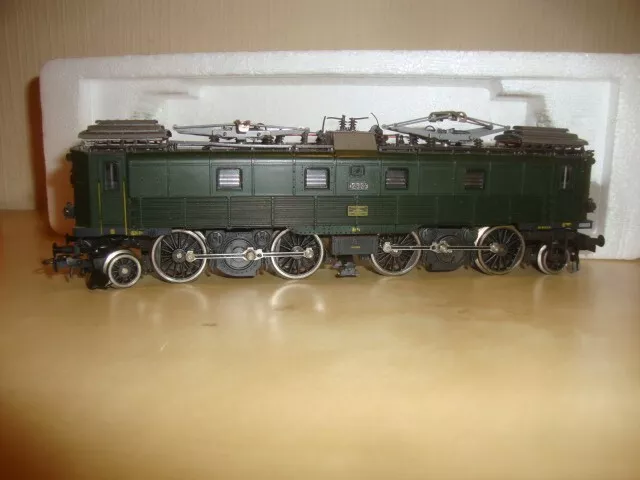 ROCO E-Lokomotive Be 4/6 12323 der SBB H0 Grün in OVP Analog Selten benutzt