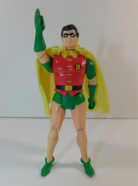 Vintage 1984 Kenner DC Super Powers Robin Action Figure- Original Cape