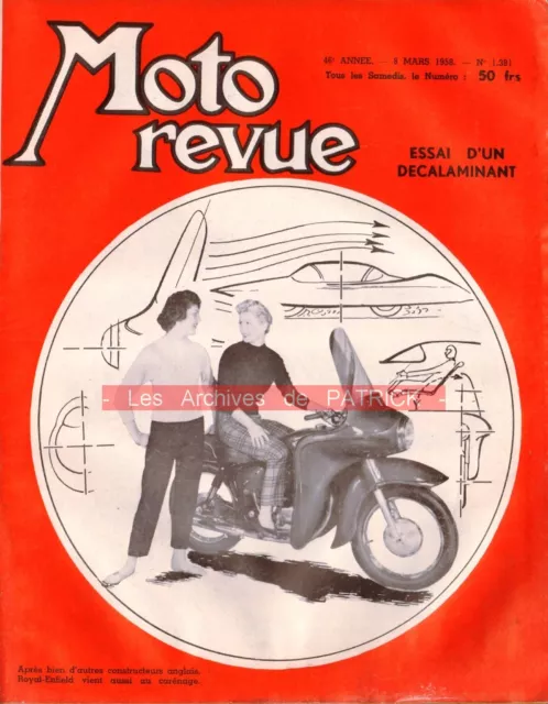 MOTO REVUE 1381 NSU 250 Max PUCH 175 SV SG LUCER Auto-Desolite ROYAL ENFIELD