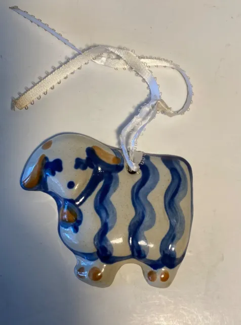 MA Hadley Vintage American Pottery  Sheep Wall Ornament Discontinued Louisville