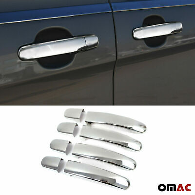 Fits Ford Transit 350 2015-2022 Chrome Door Handle Cover Stainless Steel 8 Pcs