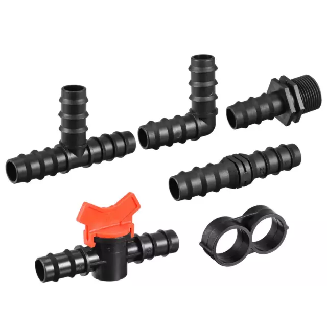 Raccords 19,5mm 3/4 Pouce Tuyau 8 Droit 8 Coudes 8 Bouchons 1 1 Clapet à bille