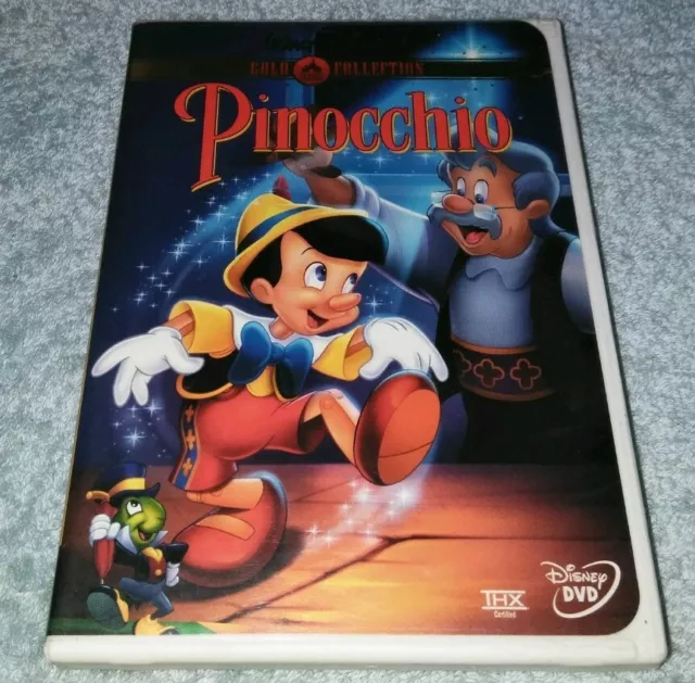 Pinocchio Disney Gold Classic Collection DVD