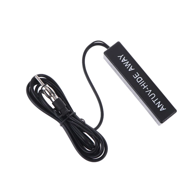 Turcee Antenna A Proiettile Per Auto - 14 Cm, In Lega Di Alluminio E Rame, Accessorio Esterno Per Pick-up Ford F150 F250 RAM, Nero, Con 8 Adattatori - 4