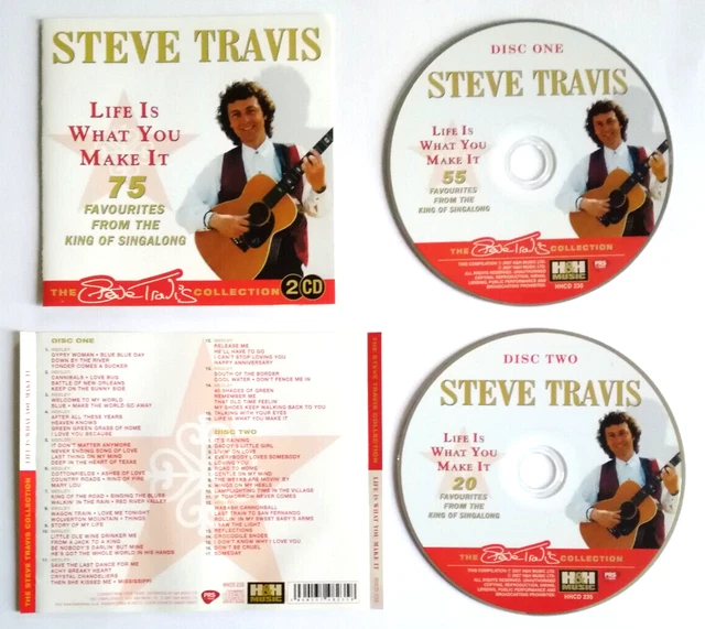 Cd Steve Travis Life Is What You Make It Pop Europe 2007 Compact Disc (Z16)