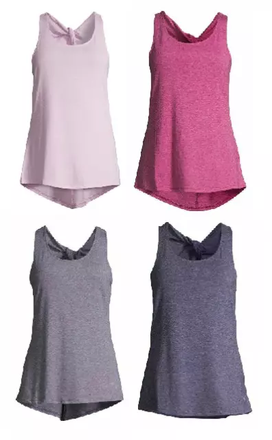 APANA WOMENS ACTIVE Twist Back Tank Top Shirt Nwt Various Colors/Sizes  $14.99 - PicClick