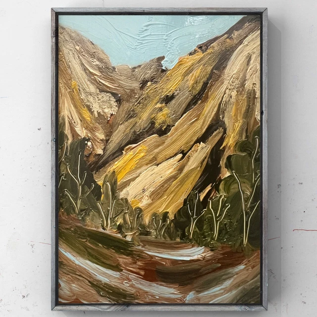 SCOTLAND MOUNTAIN LANDSCAPE oil painting Impressionist Scottish