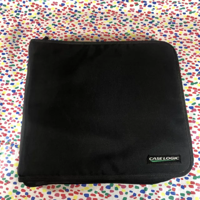 CD Case Logic Holds 120 CD DVD Storage Wallet Caselogic