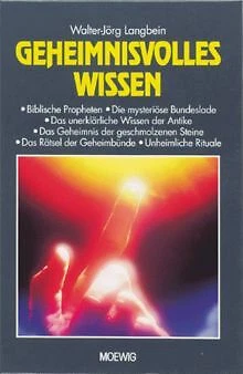 Geheimnisvolles Wissen von Walter-Jörg Langbein | Buch | Zustand gut