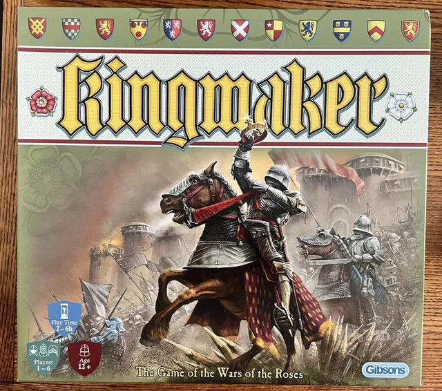 *NEW* KINGMAKER BOARD Game By Gibsons Games £66.38 PicClick UK