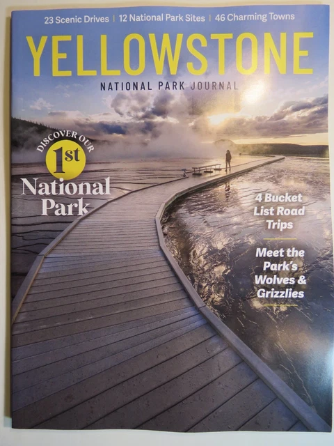 YELLOWSTONE NATIONAL PARK Journal 2025 Multi-State Visitor Guide, Road
