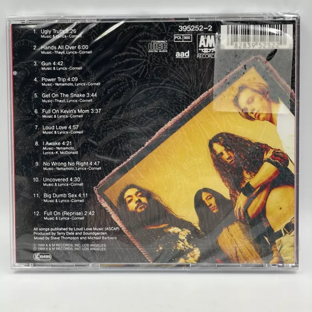 SOUNDGARDEN [CD] LOUDER Than Love • Album 12 titres (1989) 395252-2 ...