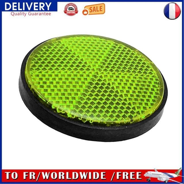 Reflector Sticker Safety Warning Reflectors for Motorcycle Bicycle (Green)
