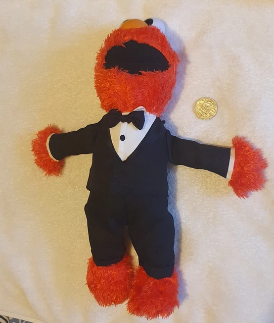 SESAME STREET ELMO plush 50th Anniversary Limited Edition Tuxedo
