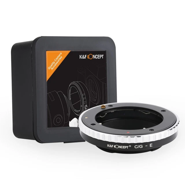 K&f Concept Adapter Contax G To Sony E C / G-e (1685204781)