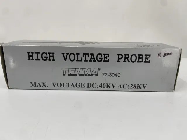 TENMA  72-3040  High Voltage Probe, AC or DC Measurement, 40 kV, 1000 MΩ