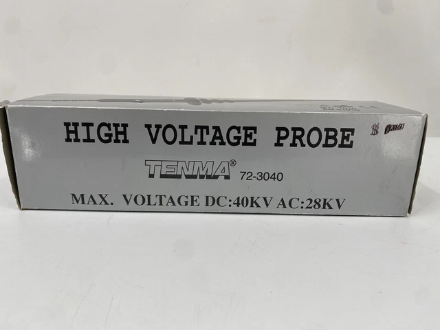 TENMA  72-3040  High Voltage Probe, AC or DC Measurement, 40 kV, 1000 MΩ
