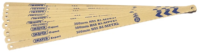 DRAPER Bi-metal saw blades for saw bow 10UDS X 300MM
