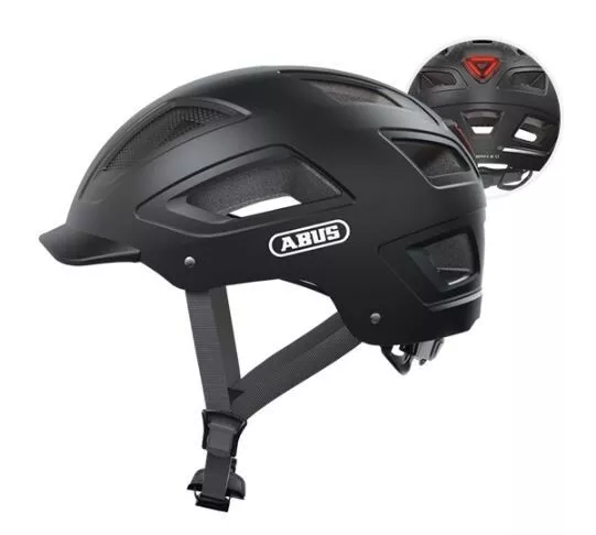 ABUS casque Hyban 2.0 velvet black noir T/M (52/58) pour vélo