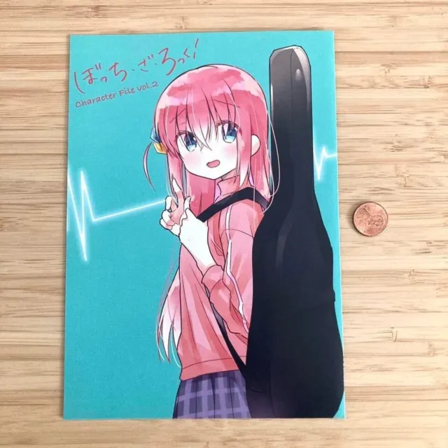 Rare LIMITED EDITION Bocchi the Rock 4 page leaflet GOOD condition anime