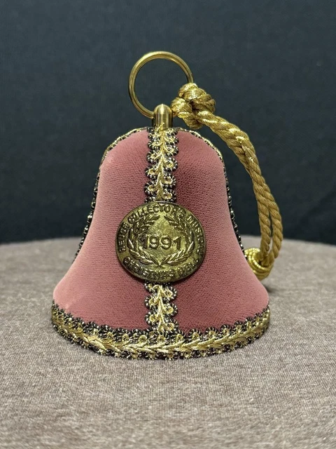 REUGE 1991 CHRISTMAS Collectors Bell Music Box Swiss Made