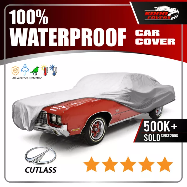 Oldsmobile Cutlass 2-Door 1968-1972 CAR COVER - 100% Waterproof 100% Breathable