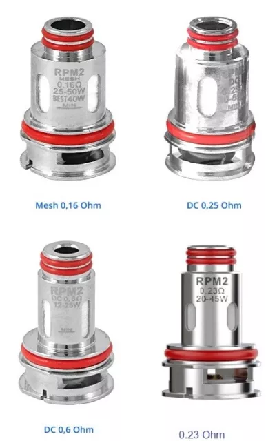 SMOK RPM 2 Coil Verdampferkopf 5er Pack