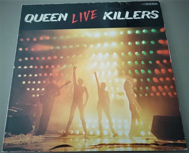 VINYLE QUEEN LIVE KILLERS -33 tours  -  EMI 1979 - 2C 168 62792 / 3 